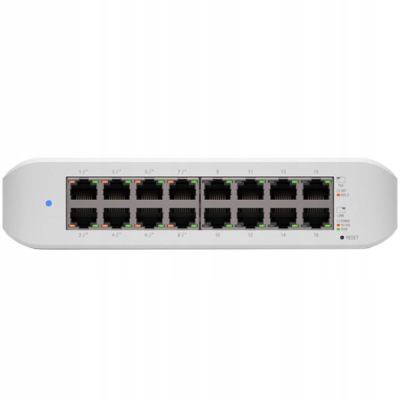 Ubiquiti UniFi Switch Lite 16 PoE - 16 portowy switch Gigabit z 8× PoE+