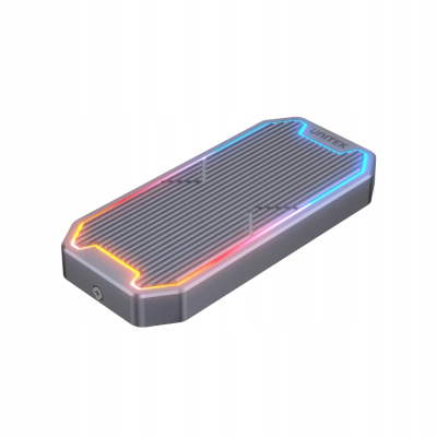 Unitek Obudowa dysku M.2 SSD NVMe/SATA 10Gbps RGB