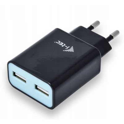 i-tec USB Power Charger 2 port 2.4A czarny 2x USB