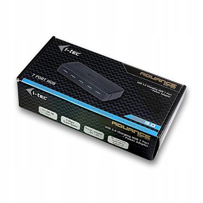 I-TEC USB 3.0 Charging HUB 7 port z zasilaczem