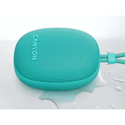 CANYON Głośnik Bluetooth OnMove 12 IPX7 TWS 5W Miętowy