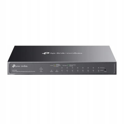 TP-LINK Przełącznik ES210GMP Omada 10 x Gb Easy Managed Switch 8-Port PoE+