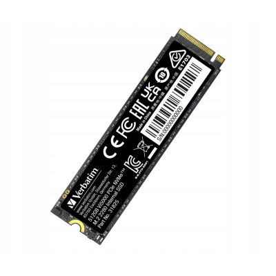 SSD Wewnętrzny Verbatim Vi5000 M.2, 31825, 512GB, czarny, NVMe