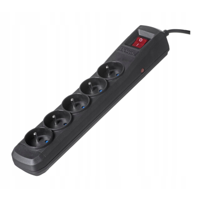 Listwa przeciwprzepięciowa Activejet 5gn/5m/cz