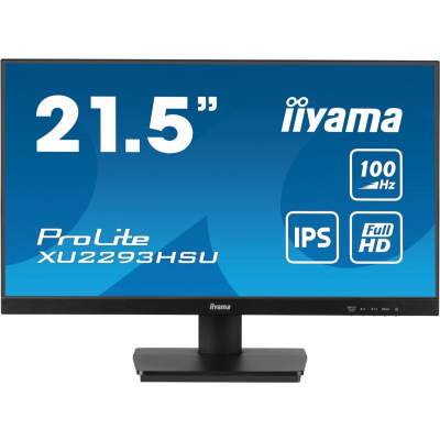 Monitor iiyama 22 cale XU2293HSU-B7 IPS 100Hz FHD HDMI DP 300cd