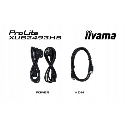IIYAMA Monitor 23.8 cala ProLite XUB2493HS-B6 IPS HDMI DP 2x2W HAS Sklep KOZIENICE RADOM