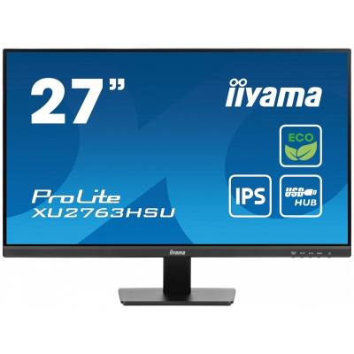 IIYAMA Monitor 27 cali ProLite XU2763HSU-B1 IPS 100HZ SLIM HDMI DP EPEAT FHD 1920 x 1080 Sklep KOZIENICE RADOM