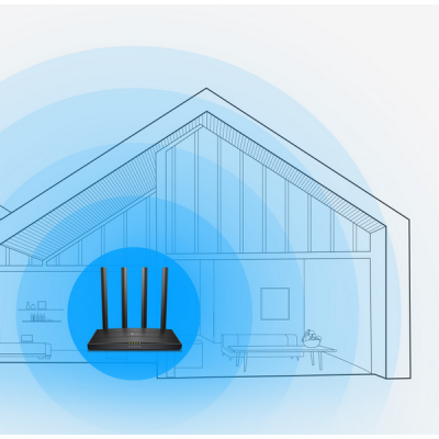 TP-LINK Router Archer C6 V4 AC1200 4LAN 1WAN