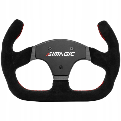 SIMAGIC Obręcz kierownicy 325 mm C-typ, bez piasty (HUB), zamsz