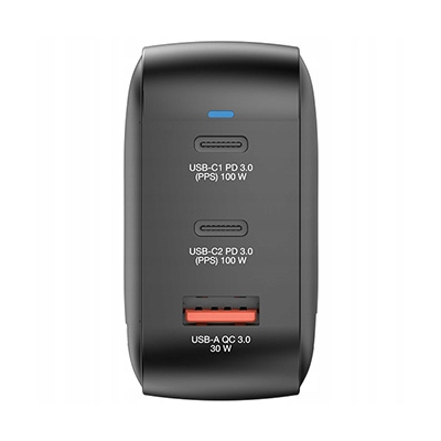 Verbatim Ładowarka Mini GaN USB-CR PD 100W USB-A wymienne końcówki 32230