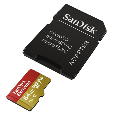 Karta SanDisk EXTREME microSDXC 64 GB 100/60 4K