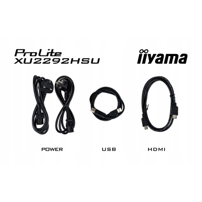 IIYAMA Monitor 21.5 cala ProLite XU2292HSU-B6 IPS 100Hz HDMI,DP,2x2W,USB Sklep KOZIENICE RADOM
