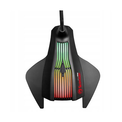 Marvo, do gry mikrofon, MIC-01, bez regulacji głośności, czarny, RGB