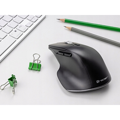 BEZPRZEWODOWA MYSZ OPTYCZNA TRACER SLICK RF 2,4GHZ SILENT CZARNA
