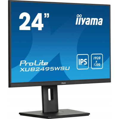 IIYAMA Monitor 24 cale XUB2495WSU-B7 IPS 16:10 300cd 4ms HDMI DP USB HAS