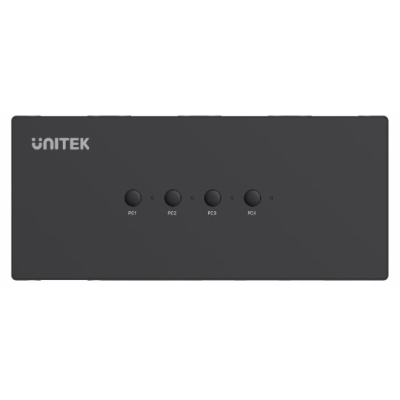 Unitek przełącznik KVM 4-in 1-out 4XVGA