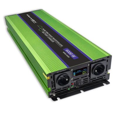 Qoltec Przetwornica Monolith ładowanie baterii UPS 3000W 6000W 12V/230V |Cz