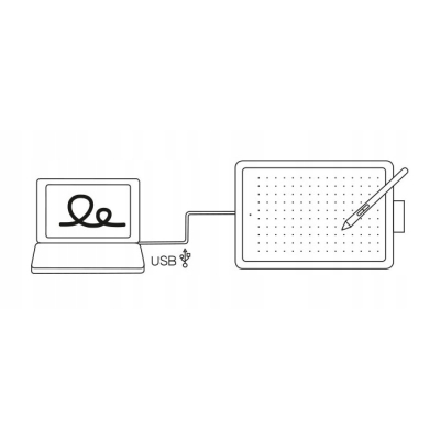 Tablet graficzny Wacom One By Wacom S CTL-472N