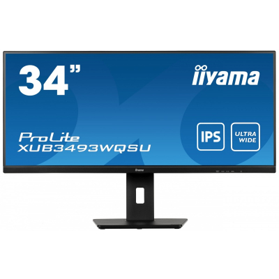 IIyama 34 cale XUB3493WQSU IPS,UWQHD,DP,HDMI,HAS SKLEP KOZIENICE RADOM