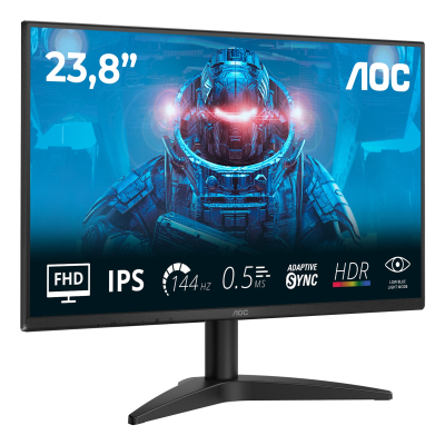 AOC Monitor 24B36X 23.8 cala IPS 144Hz HDMI DP