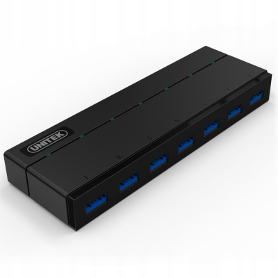 Unitek Y-3184 hub 7x USB 3.0 z zasilaczem i BC 1.2