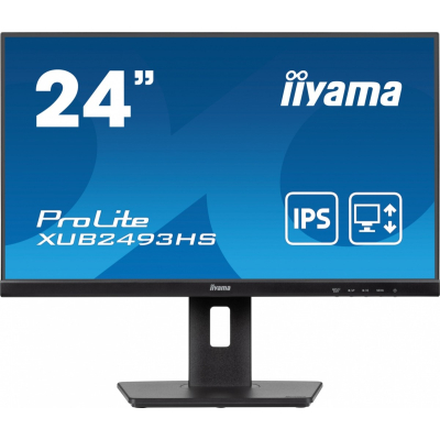 IIYAMA Monitor 23.8 cala ProLite XUB2493HS-B6 IPS HDMI DP 2x2W HAS Sklep KOZIENICE RADOM