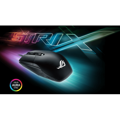 Mysz optyczna ASUS ROG STRIX IMPACT USB 5000DPI