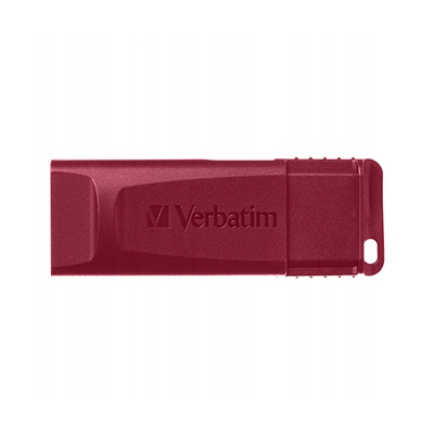 Verbatim USB 2.0, 32GB, Slider, niebieski, czerwony, 49327, USB A