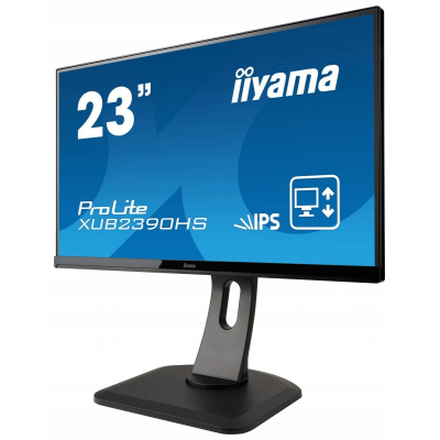 IIYAMA Monitor 23 XUB2390HS-B1 IPS DVI, HDMI SKLEP KOZIENICE RADOM