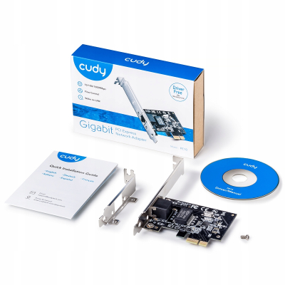CUDY Karta sieciowa PE10 Gigabit PCI-E SKLEP KOZIENICE RADOM