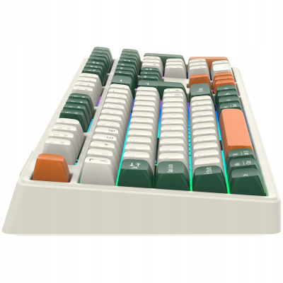 Canyon Shadder GKW 11 bezprzewodowa klawiatura mechaniczna RGB White