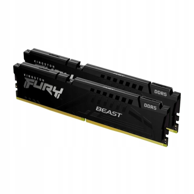 Kingston Pamięć RAM DDR5 64GB (2x32GB) 6000MT/s CL36 FURY Beast Black EXPO SKLEP KOZIENICE RADOM