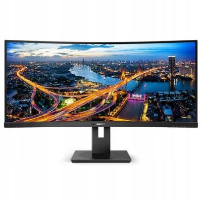Philips Monitor 345B1C 34'' Curved VA HDMIx2 DPx2 HAS 180mm 3440 x 1440 (WQHD) Sklep KOZIENICE RADOM