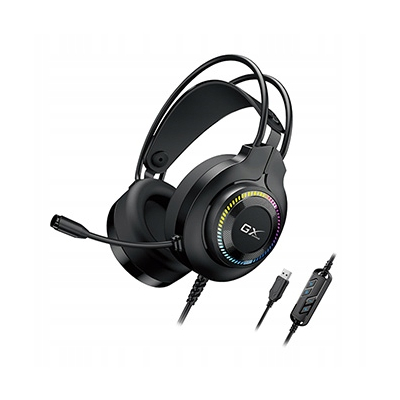 Genius GX GAMING HS-GX580U słuchawki z mikrofonem, czarna, słuchawki, 50 mm