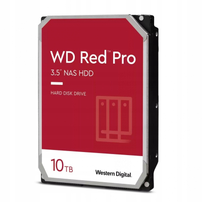 Dysk WD Red Pro 10TB 3,5 256 MB SATA 7200rp