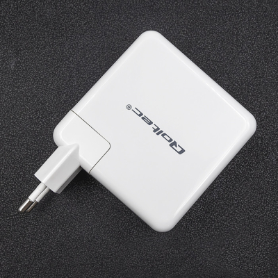 Qoltec Ładowarka GaN FAST 108W 5-20V 3-4.7A USB C Biała 51710
