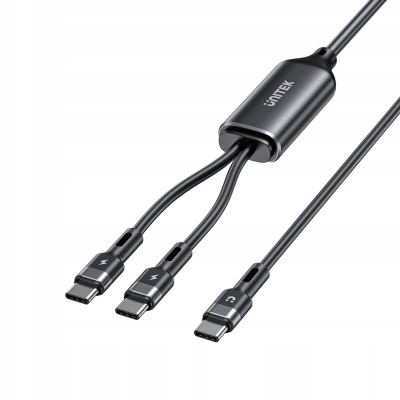 Unitek Kabel USB typ C - USB typ C 1,8 m czarny