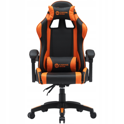 Canyon Core SGCH2 fotel gamingowy czarno pomarańczowy