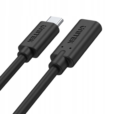 Unitek C14086BK Przedłużacz USB-C 50cm 10Gbps