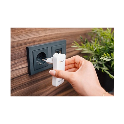 Verbatim, Ładowarka Essentials Slim GaN USB-C PD 3.0 biała 65W 30281