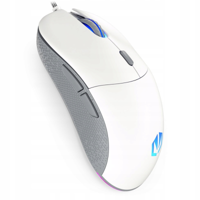 ENDORFY GEM Onyx White mysz gamingowa ARGB USB