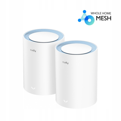 CUDY System WiFi Mesh M1200 (2-Pack) AC1200 SKLEP KOZIENICE RADOM