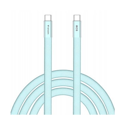 Verbatim USB-C kabel SoftTouch USB C - USB C 60W 1.2m Cyan box 30273