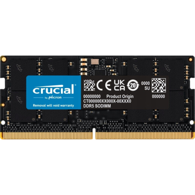 Crucial Pamięć DDR5 SODIMM 16GB/5600 CL46 (16Gbit) CT16G56C46S5