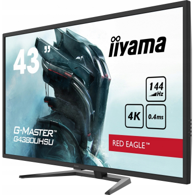 IIyama Monitor 43 cale G4380UHSU-B1 4K VA HDMI DP