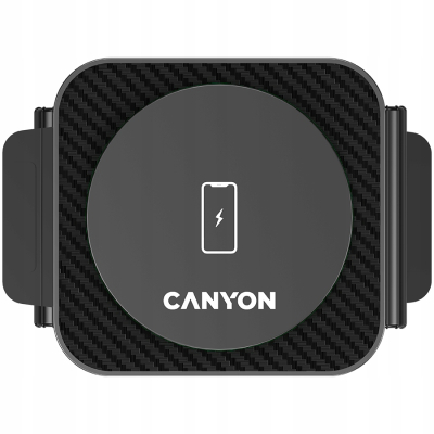Canyon WS-305 - składana ładowarka bezprzewodowa 3-w-1 (15 W, czarna)