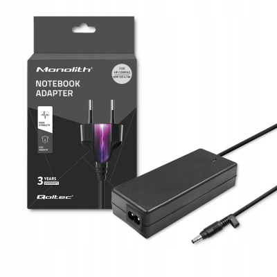 Qoltec Zasilacz do HP Compaq 90W 19V 4.74A 4.8*1.7 +kabel 51500