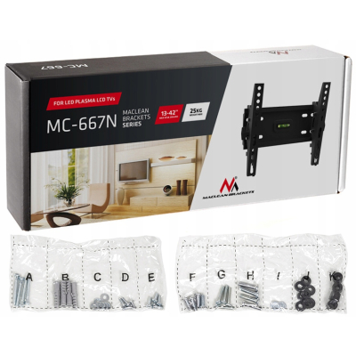 Uchwyt do telewizora Maclean max VESA 200x200 13-42