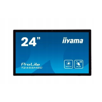 IIYAMA Monitor dotykowy 24 cale T2455MSC-B1 IPS 1920 x 1080 FHD Sklep KOZIENICE RADOM