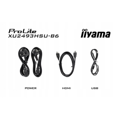 IIYAMA Monitor 23.8 cala ProLite XU2493HSU-B6 IPS HDMI DP USB FHD 100Hz Sklep KOZIENICE RADOM